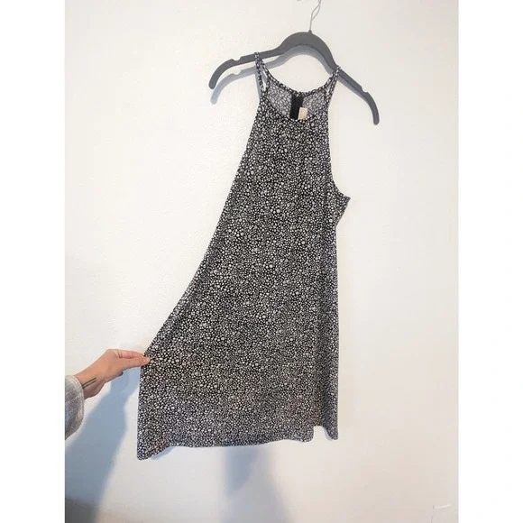 Michael Kors Black White Floral Knee Length Summer Dress - Picture 3 of 7